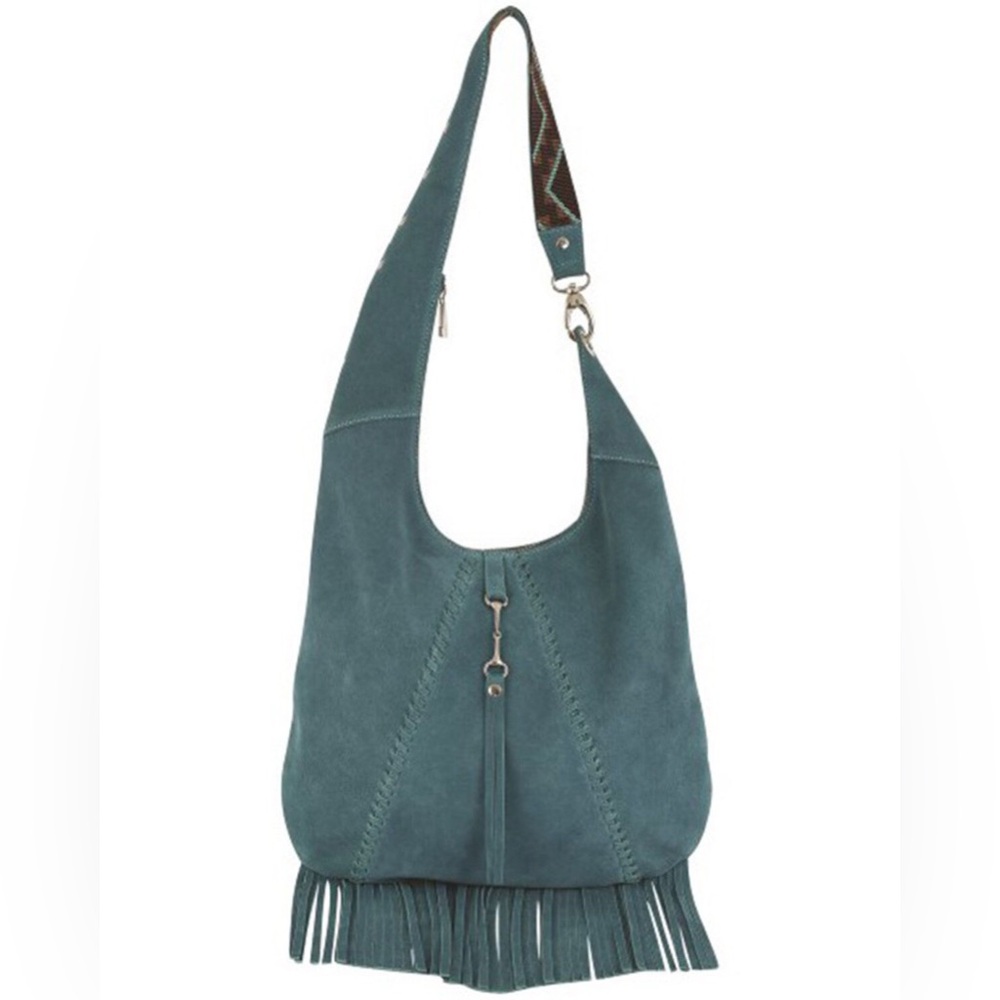 Suede Fringe Hobo Bag - Red Dirt Hat